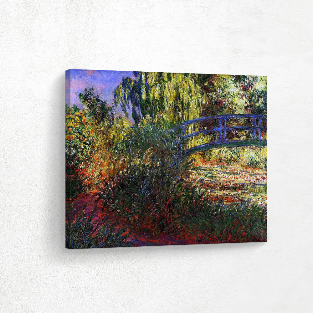 The Japanese Bridge The Water Lily Pond and Path by the Water