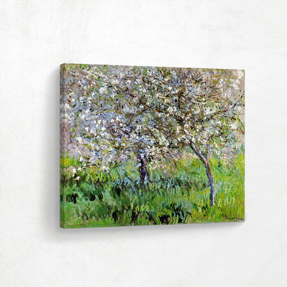Apple Trees in Bloom at Giverny