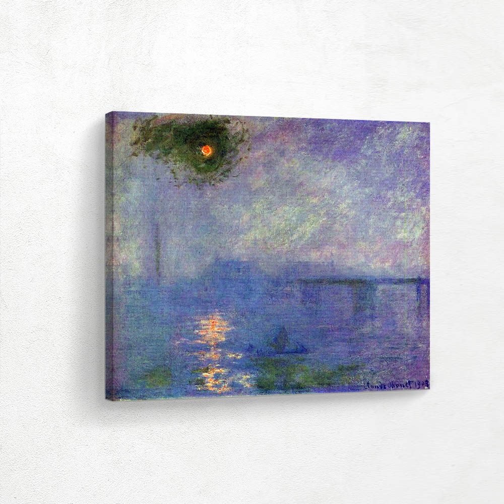 Charing Cross Bridge Fog on the Themes