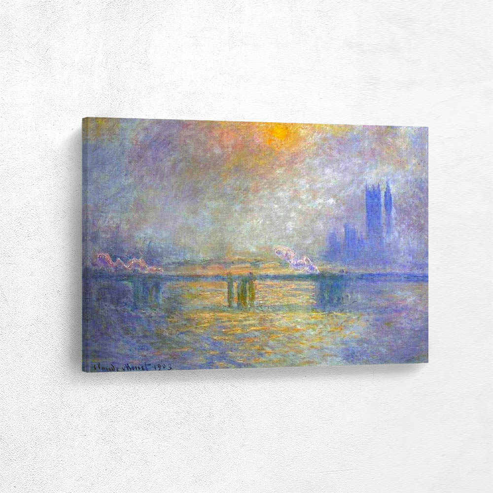 Charing Cross Bridge The Thames 02