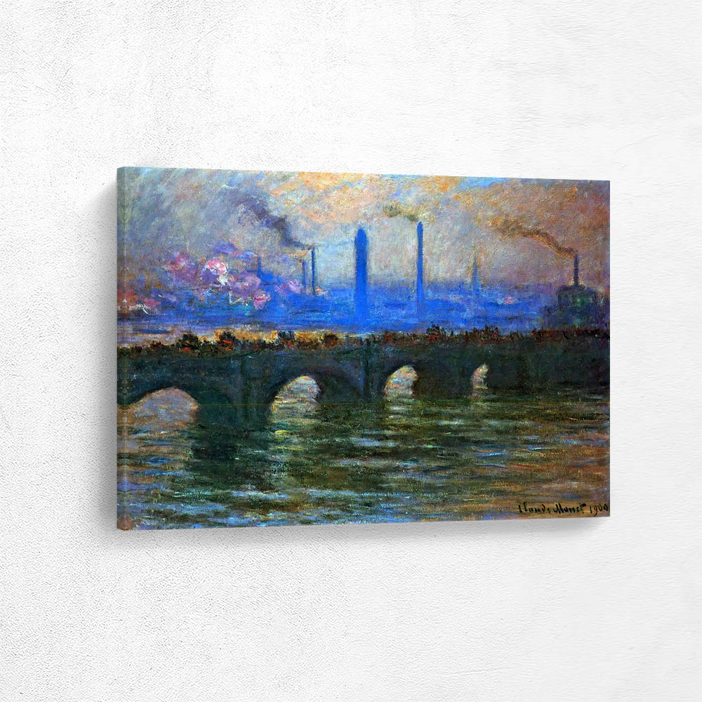 Waterloo Bridge Overcast Weather