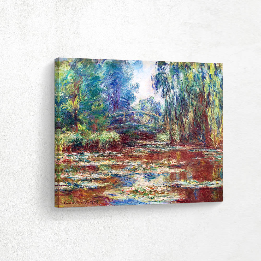 Water Lily Pond and Bridge