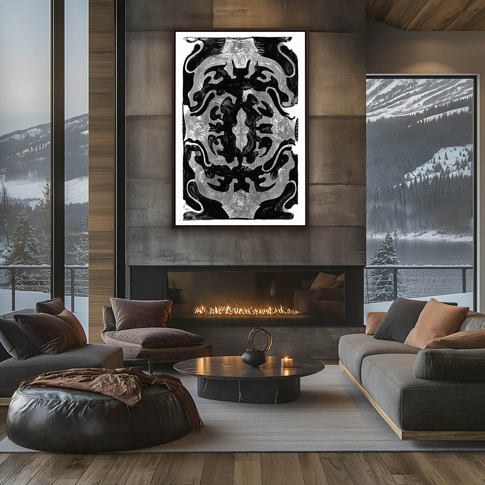Decorative design with lions - Image 3