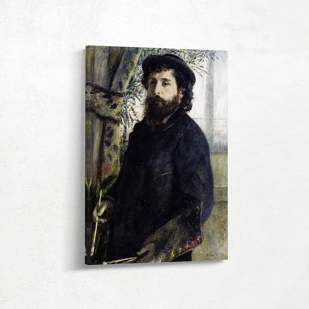 Portrait of Claude Monet by Auguste Renoir