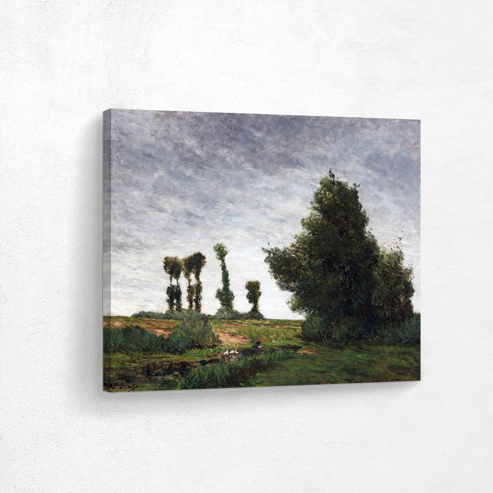 Landscape with Poplars