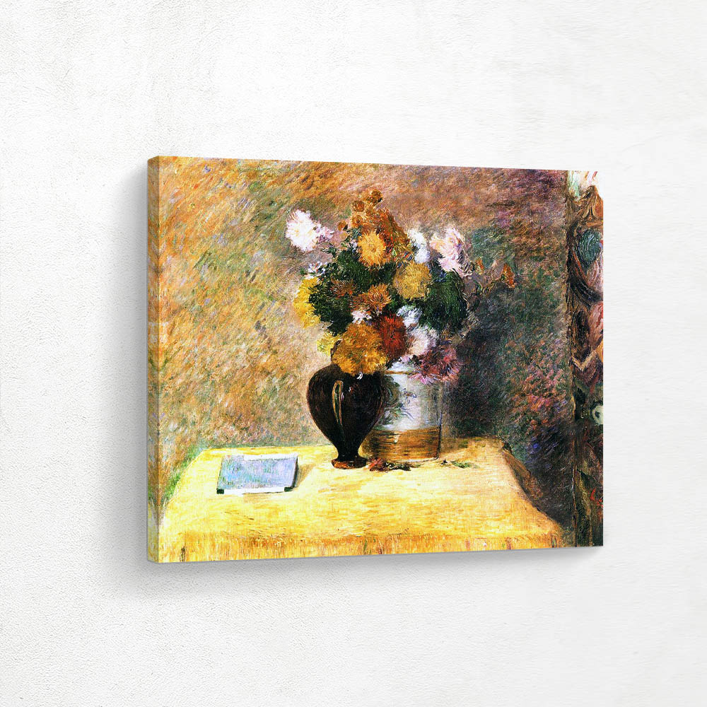 Flowers and Japanese book