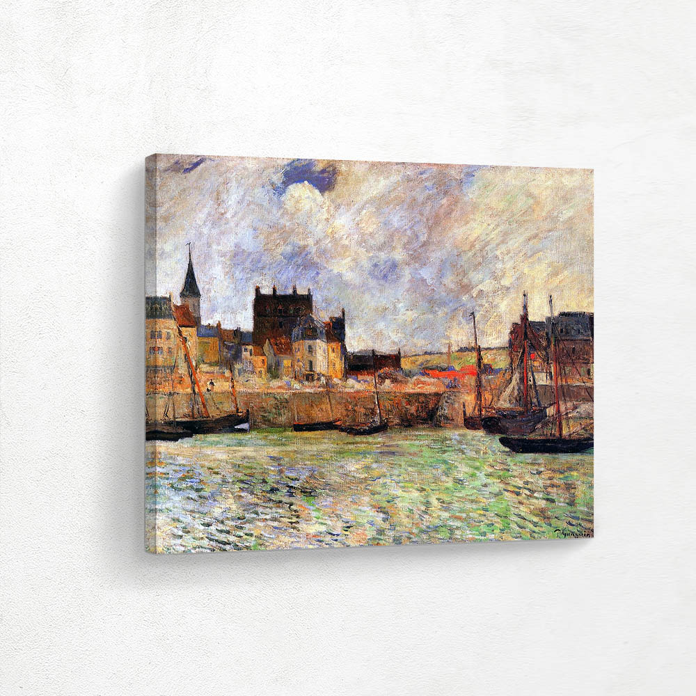 Harbour Scene Dieppe