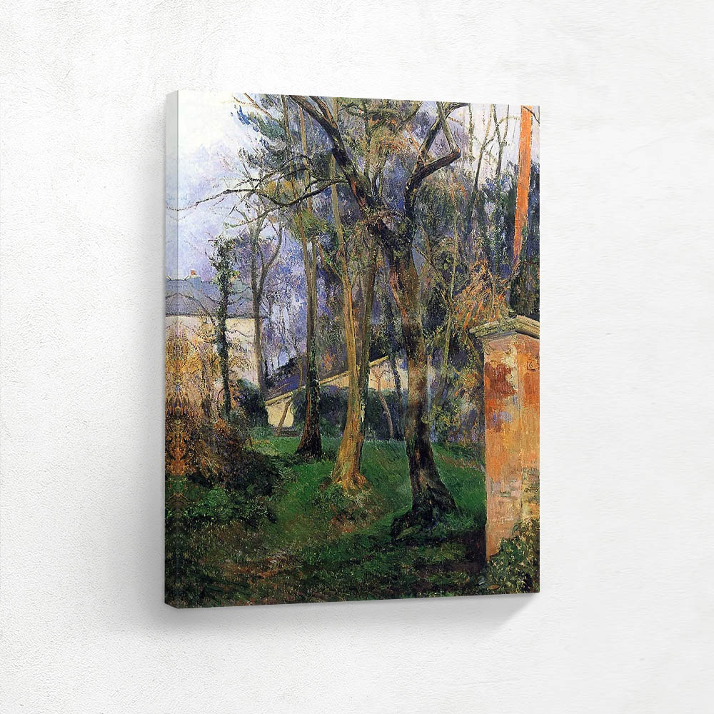 Abandoned garden in Rouen