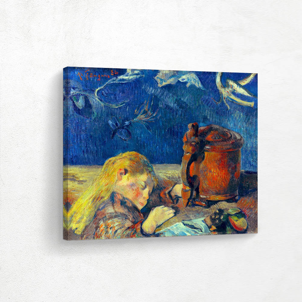 Clovis Gauguin asleep