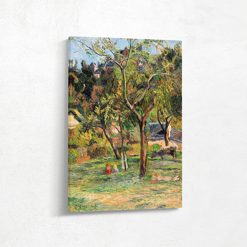 Orchard under the Church of Bihorel