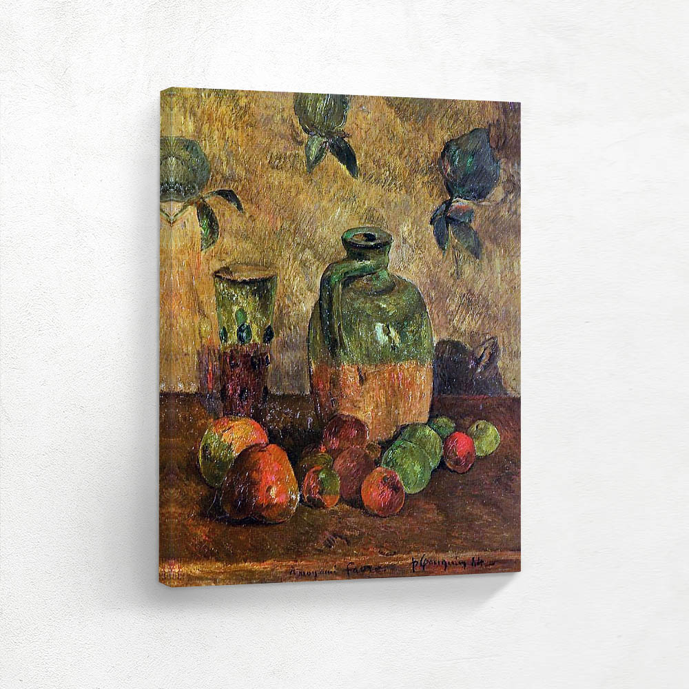 Apples Jug Iridescent Glass