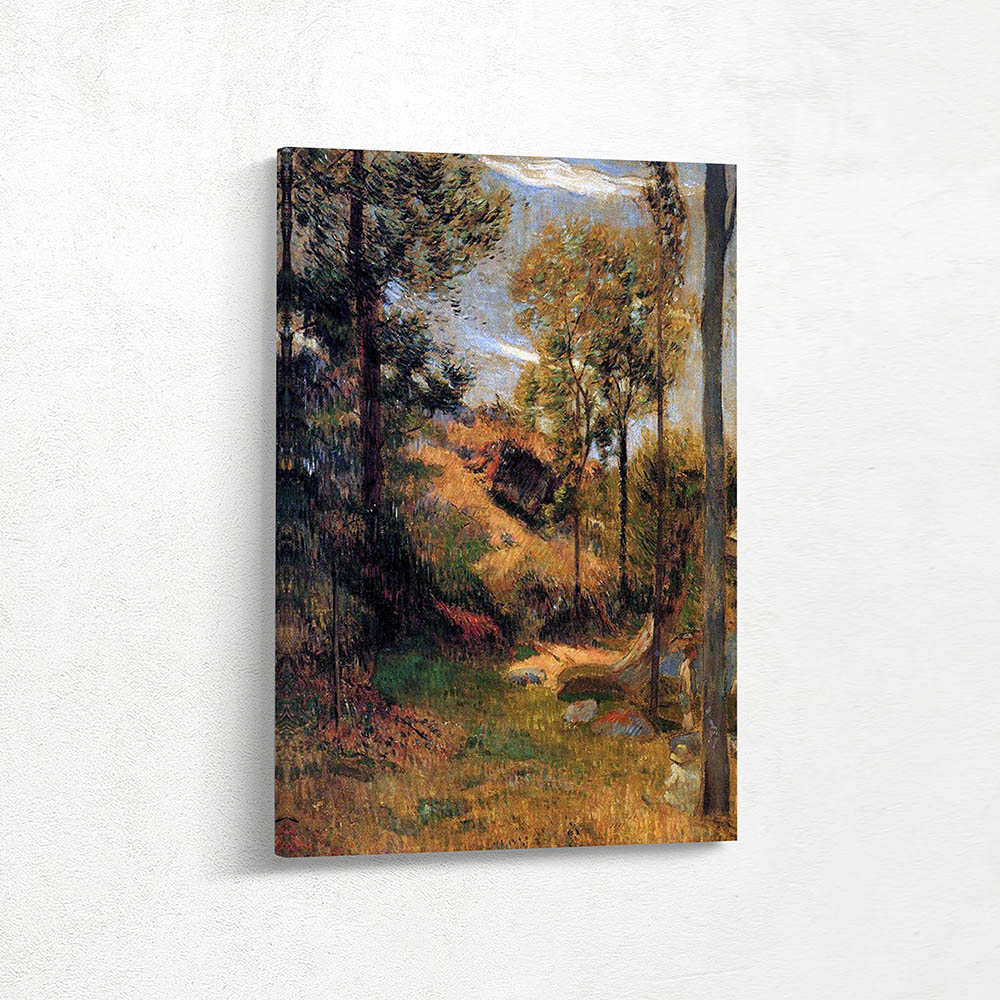 Bathing in Front of the Port of Pont Aven