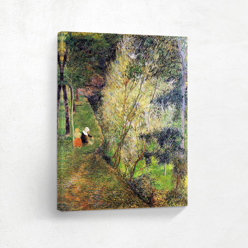 Pont Aven woman and child