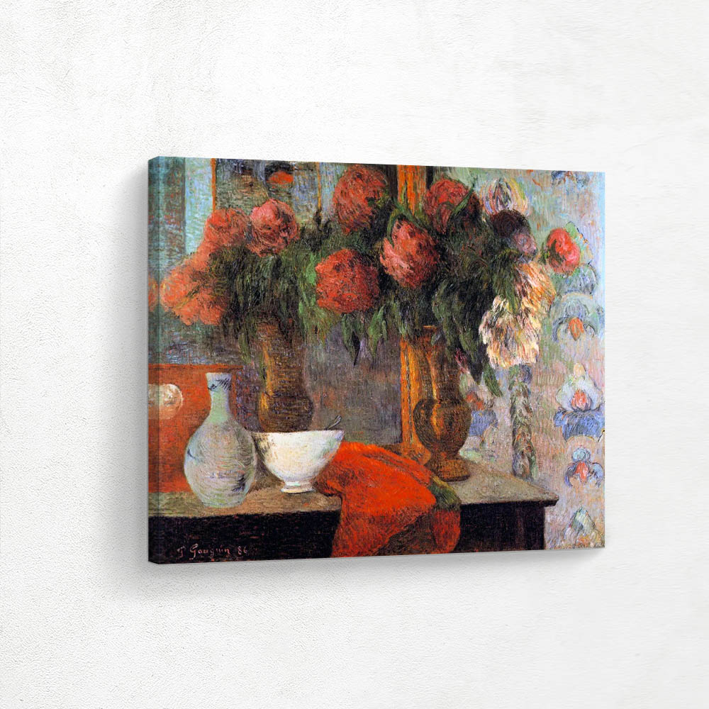 Still life with white bowl