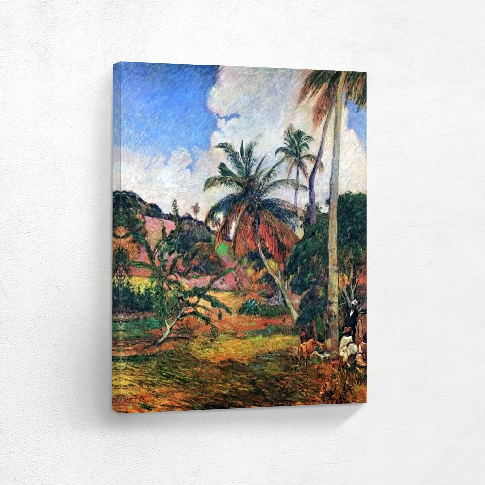 Palm trees on Martinique