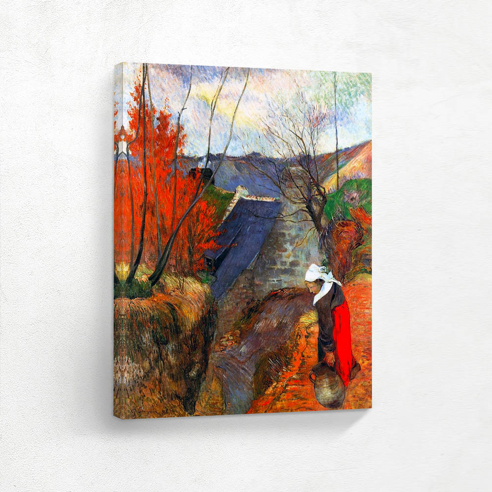 Breton Woman with a Pitcher