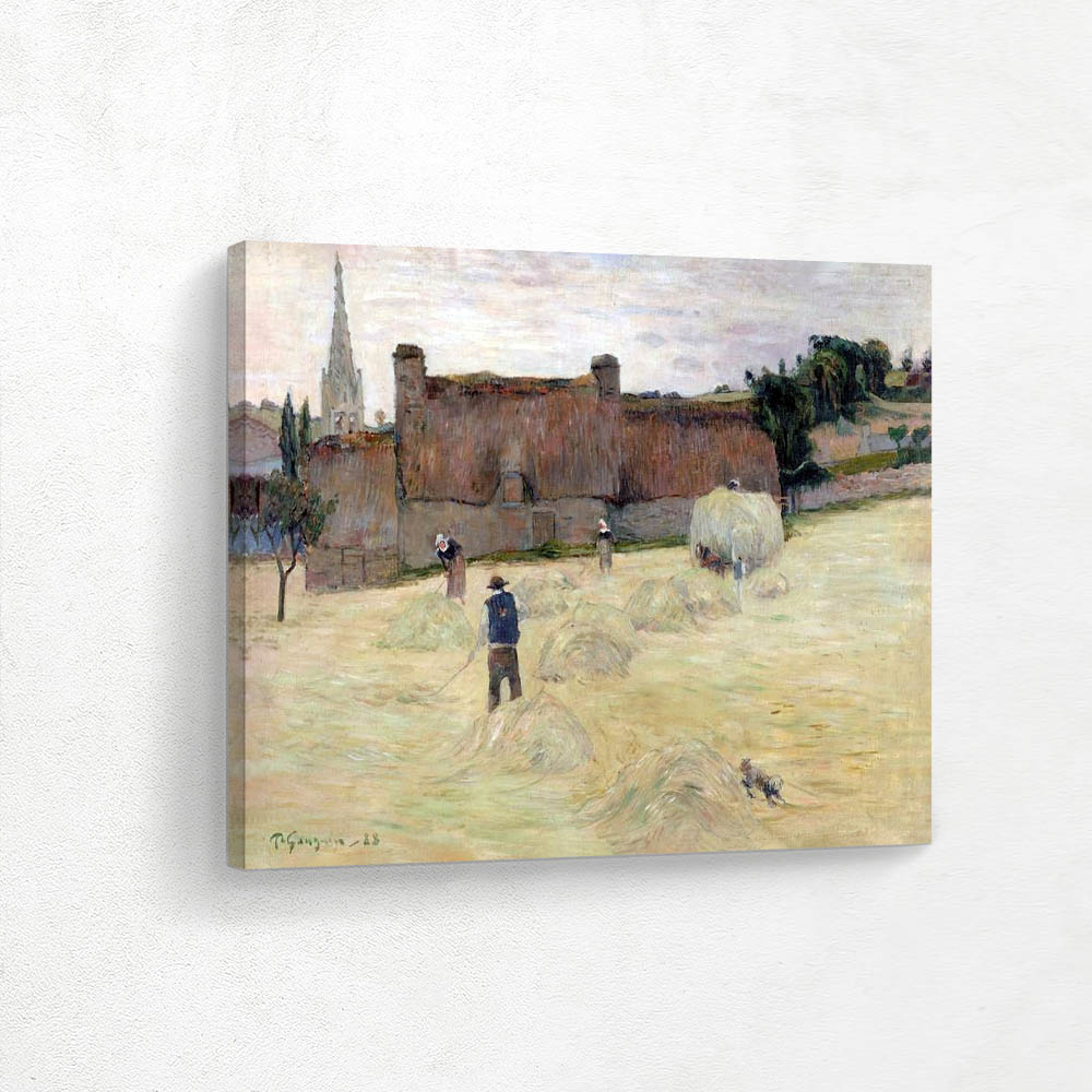 Haymaking in Brittany