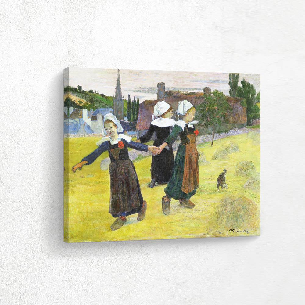 Breton Girls Dancing Pont-Aven