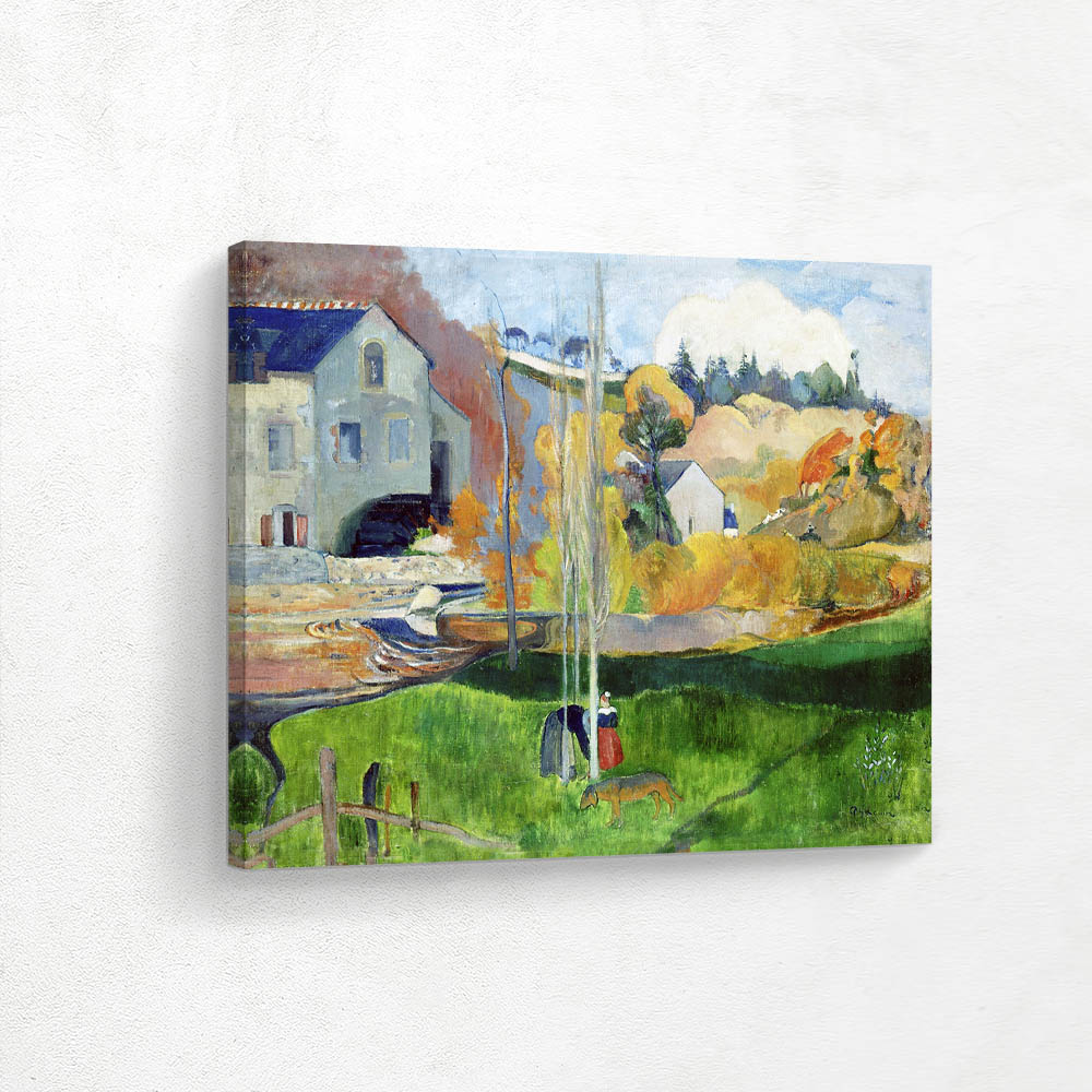 Landscape in Brittany The David Mill