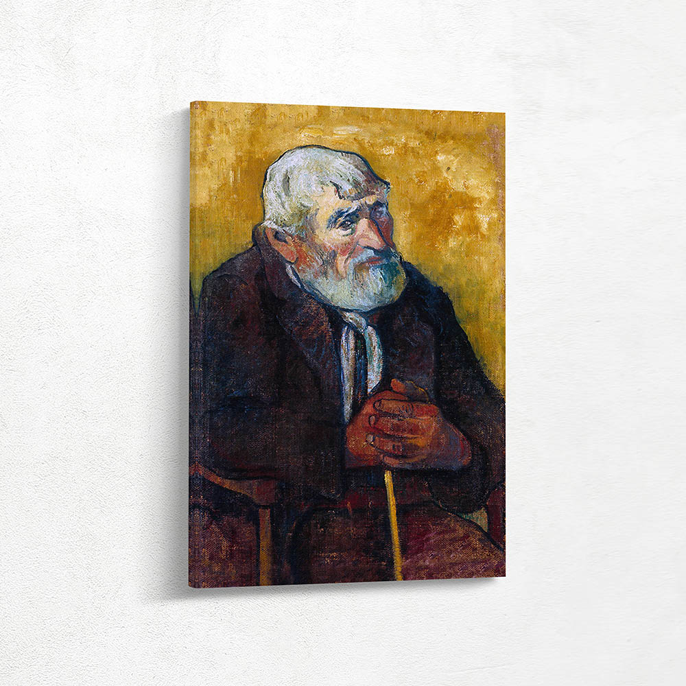 Vieil homme au bâton