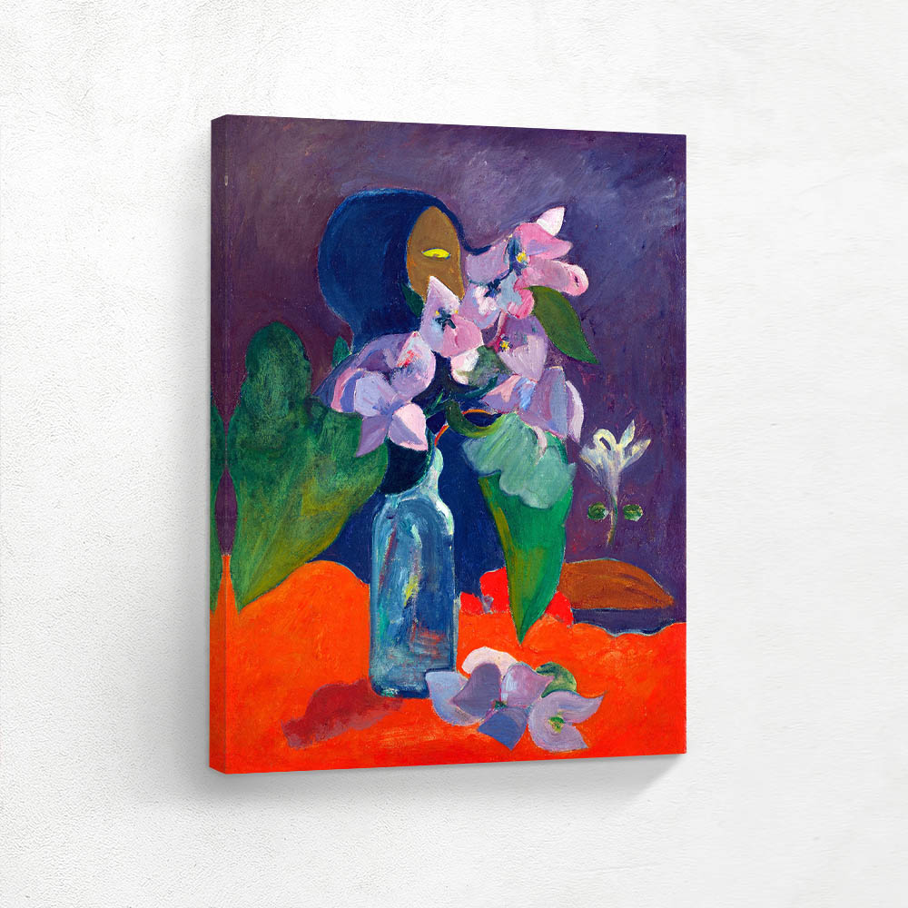 Still Life with Flowers and Idol