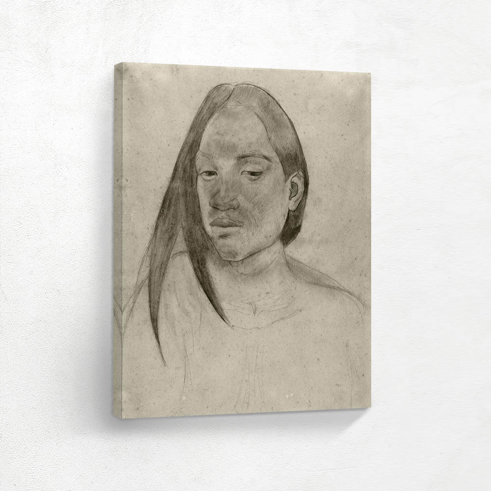 Head of a Tahitian Woman