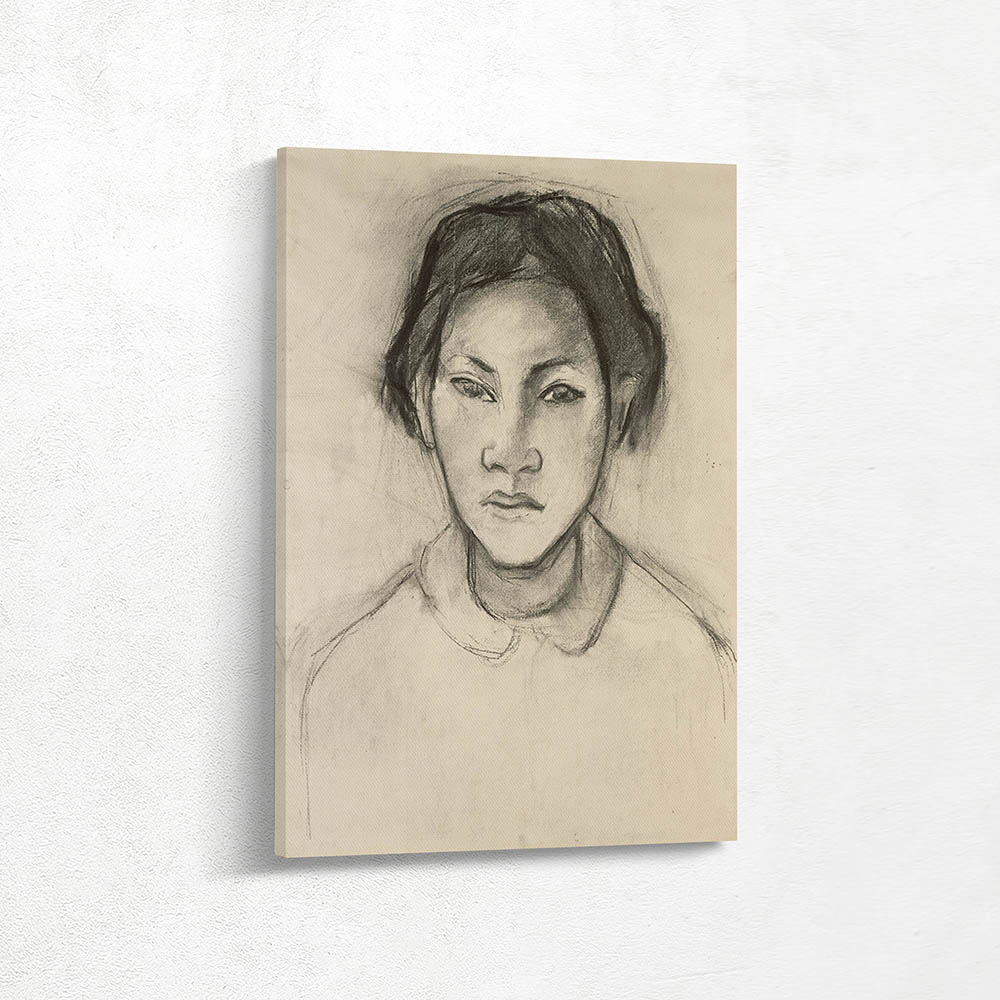 Head of a Tahitian Woman