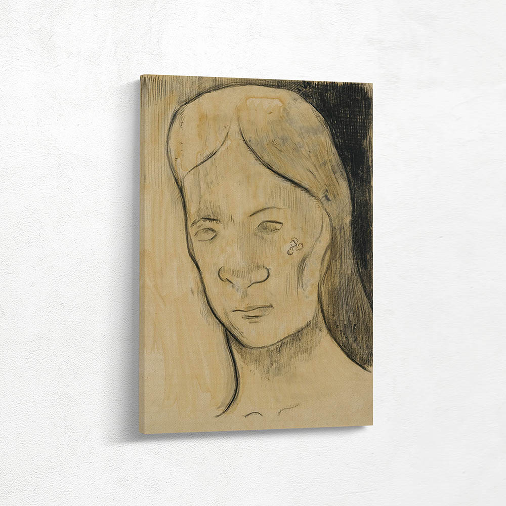 Tête d une Femme Tahitienne