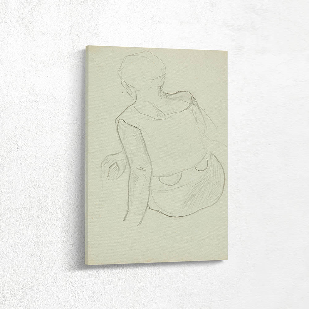 Femme tahitienne de dos