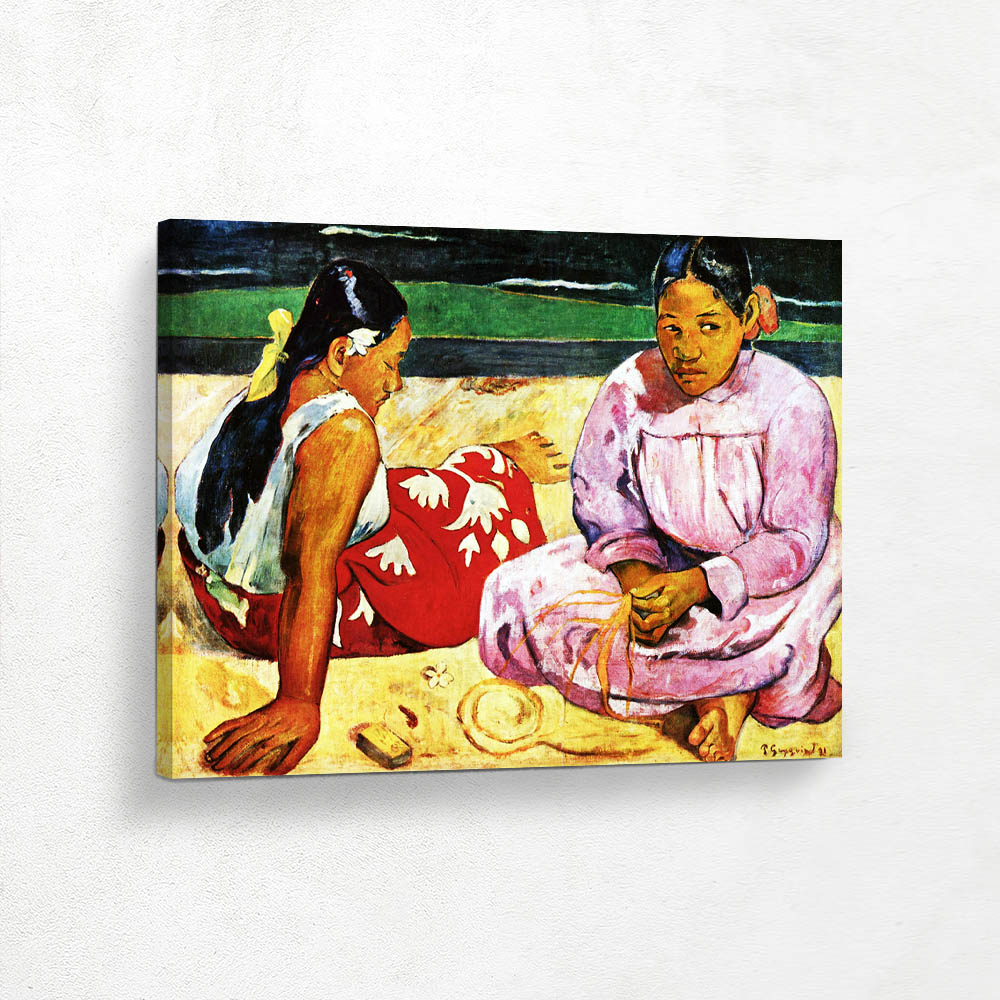 Tahitian Women on the Beach