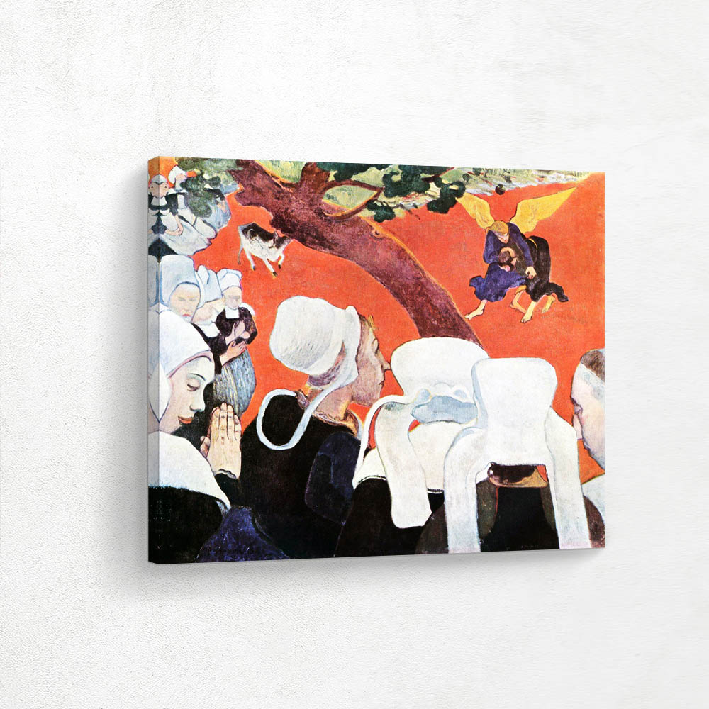 The Vision After the Sermon Jacob wrestling with the Angel