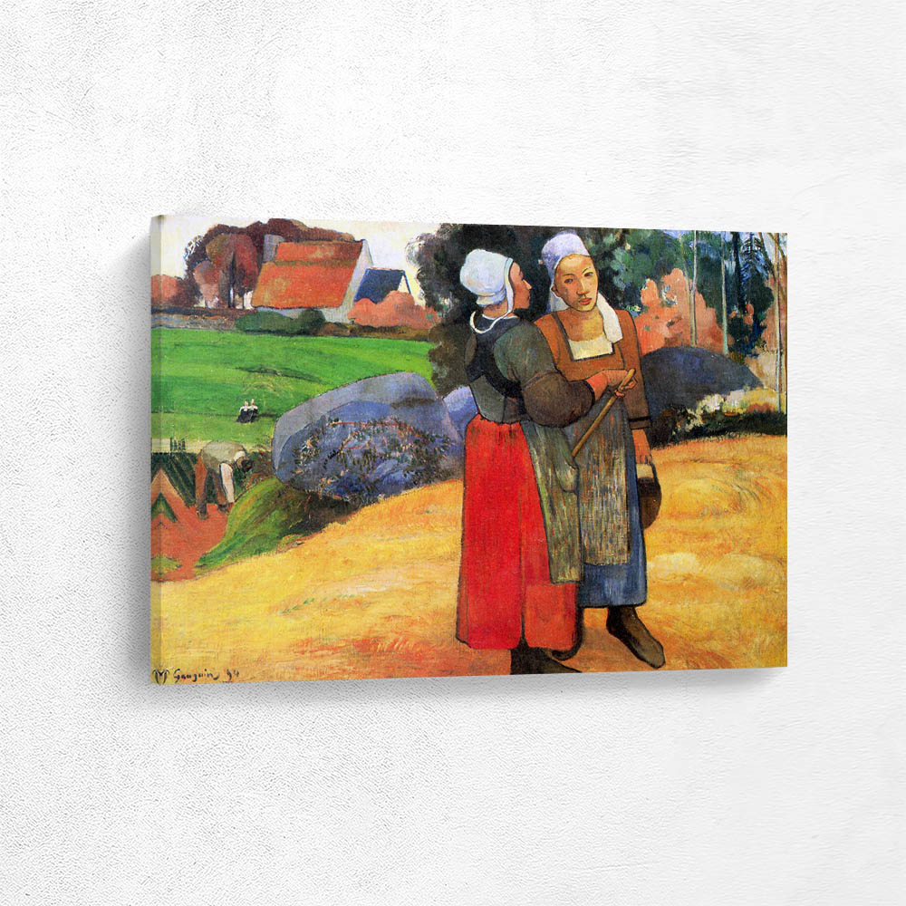 Breton peasant women