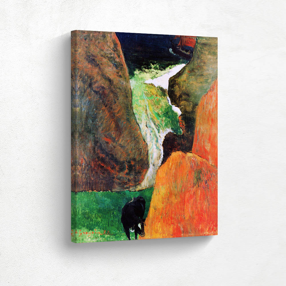 Marine with cow or Above the abyss