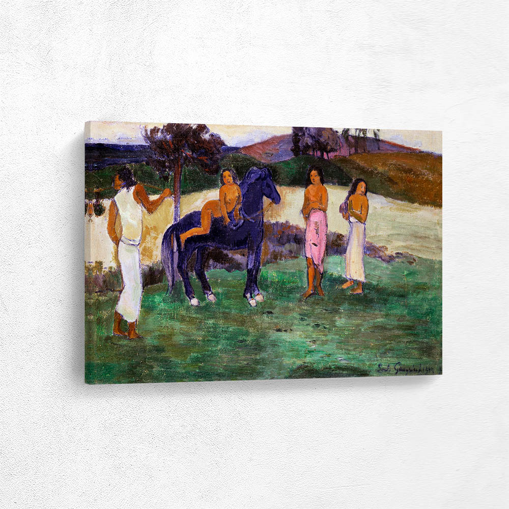 Composition with Figures and a Horse