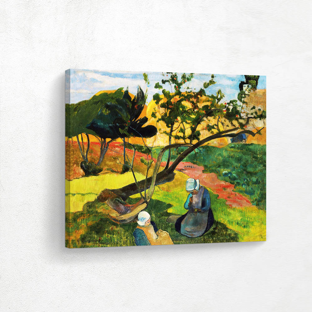 Landscape with Two Breton Women