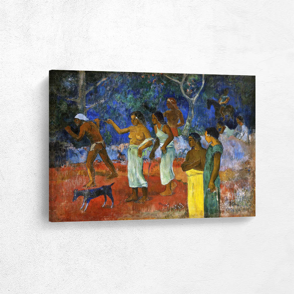 Scene from Tahitian Life