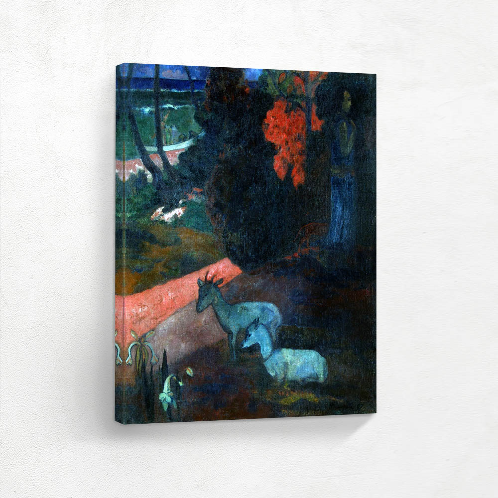 Landscape with Two Goats
