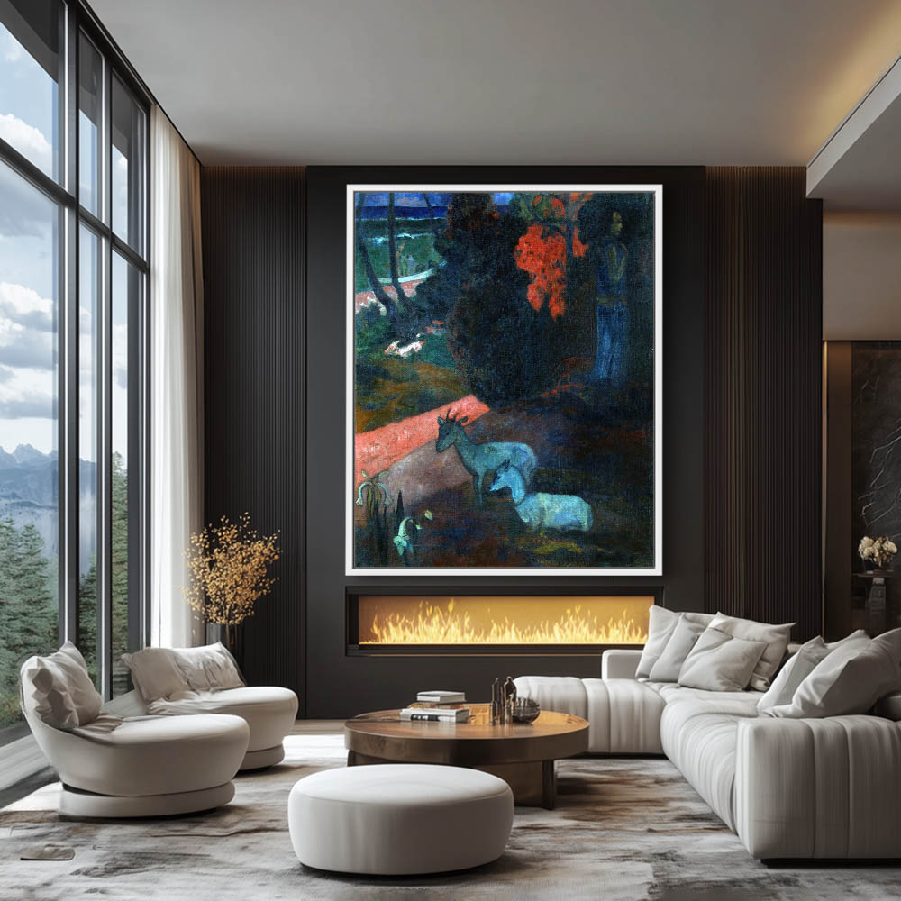 Landscape with Two Goats - Image 4