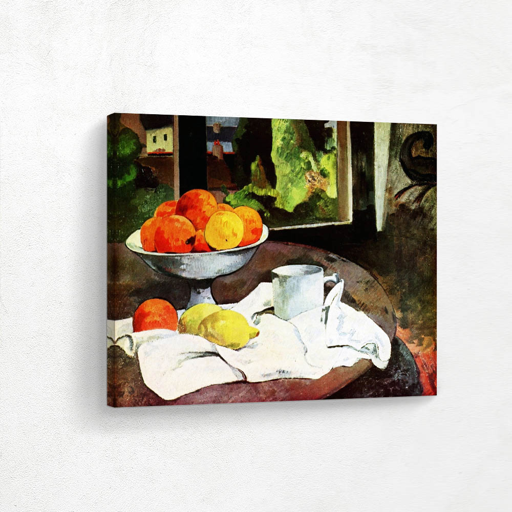 Still Life with Bowl of Fruit and Lemons