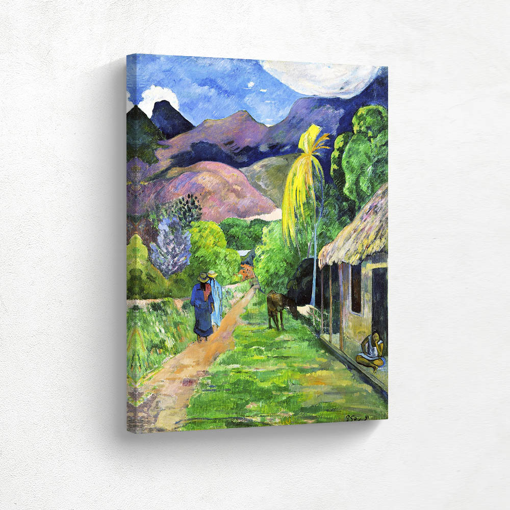 Street in Tahiti