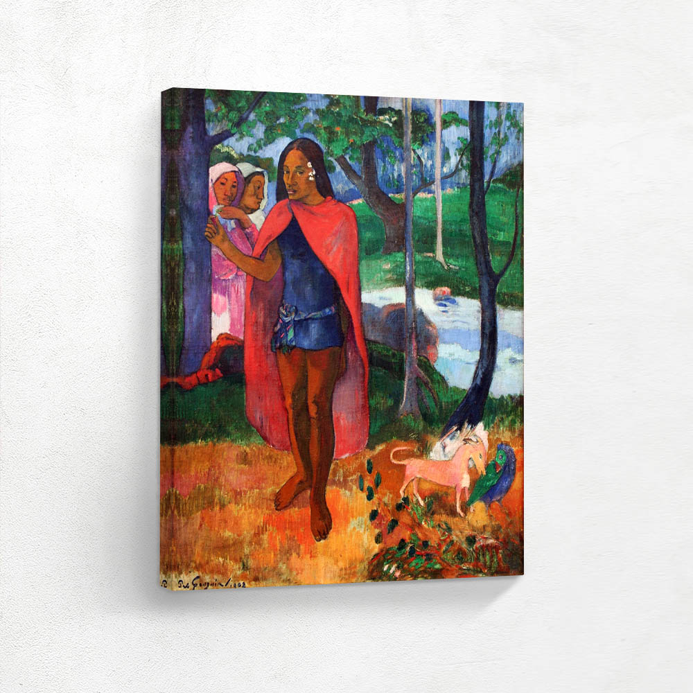 The Sorcerer of Hiva Oa Marquesan Man in the Red Cape