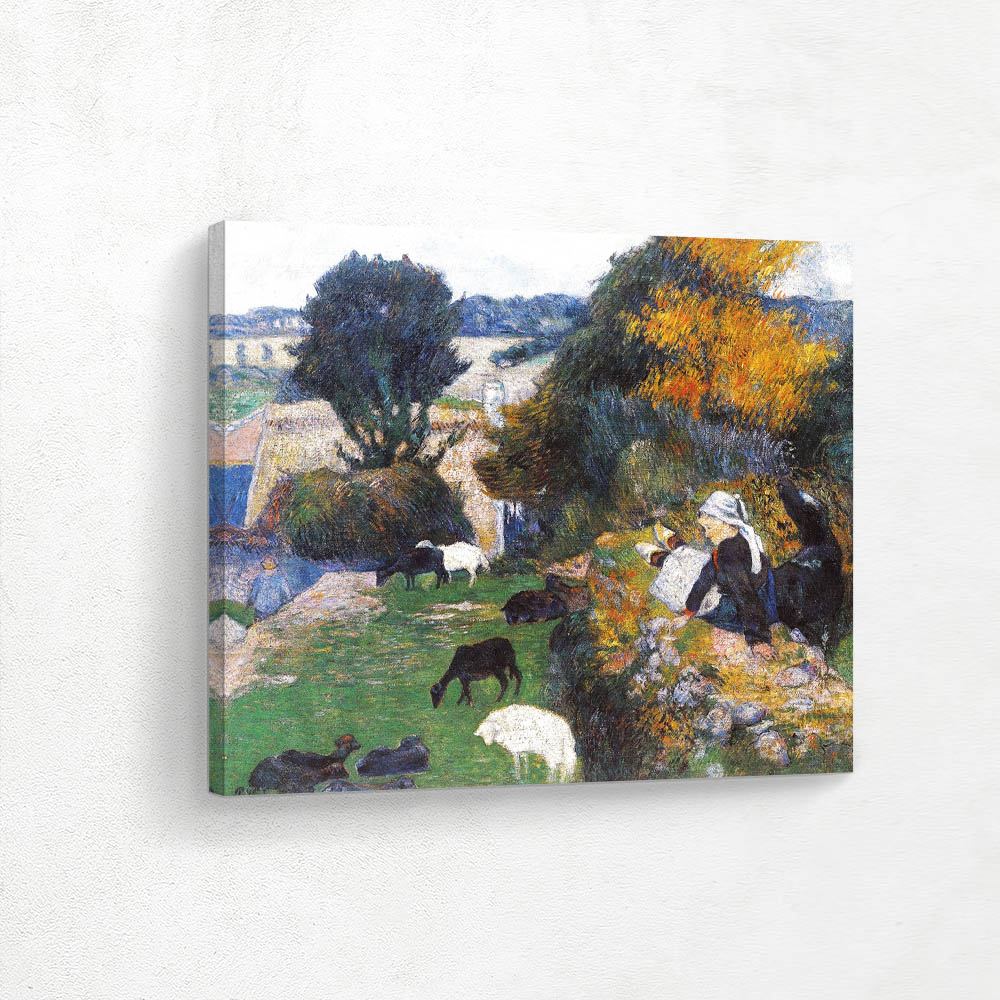 The Breton shepherdess