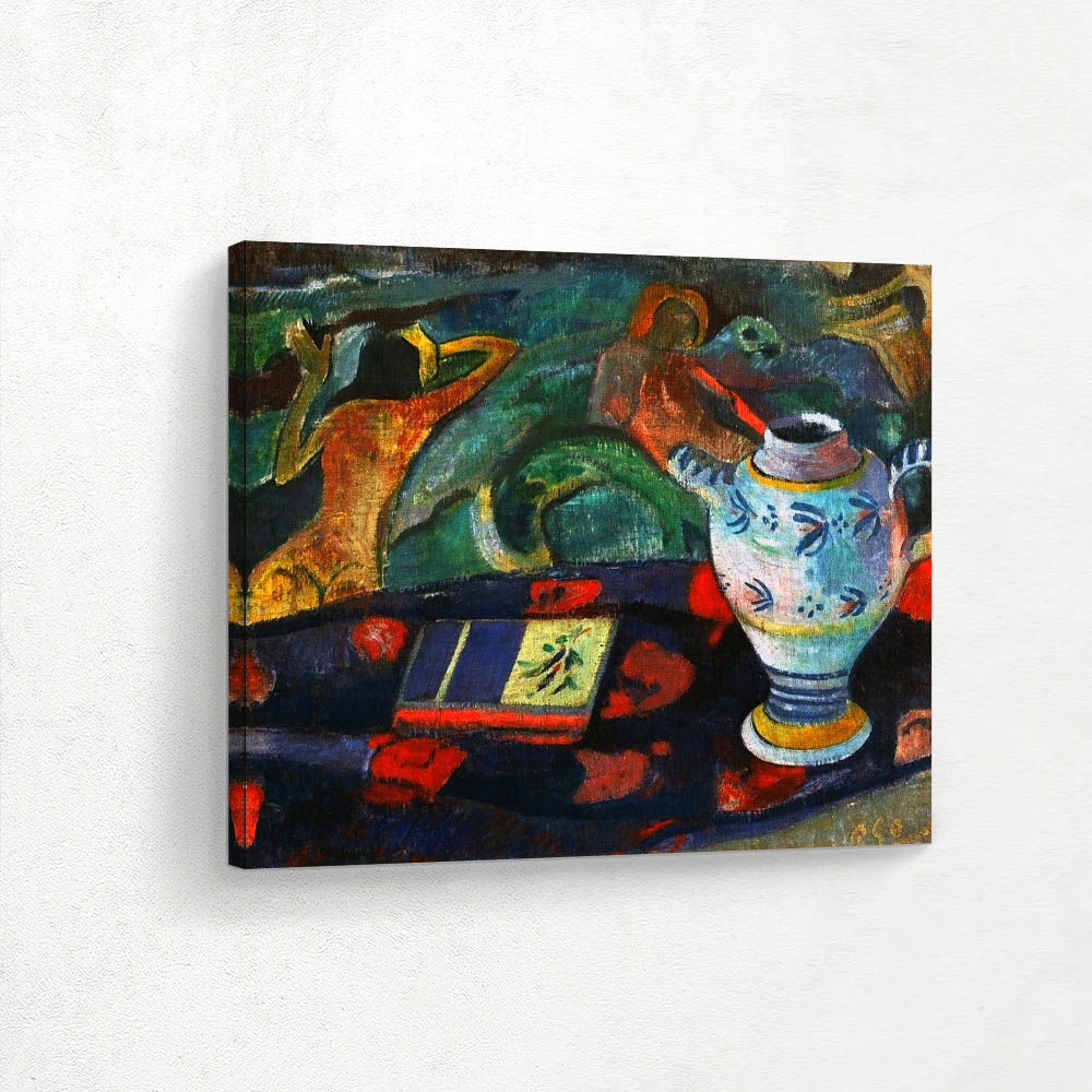 Still Life with Quimper Pitcher