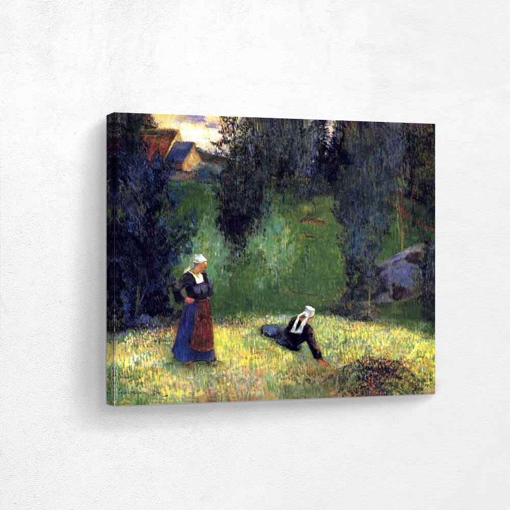 Spring at Lézaven or The First Flowers