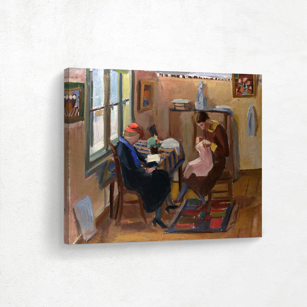 Interior with two Women