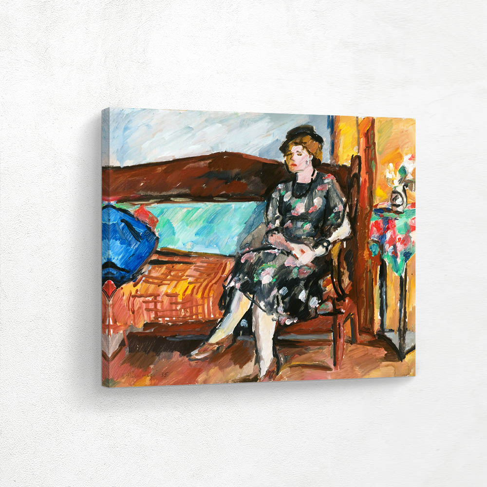 Sedentary woman