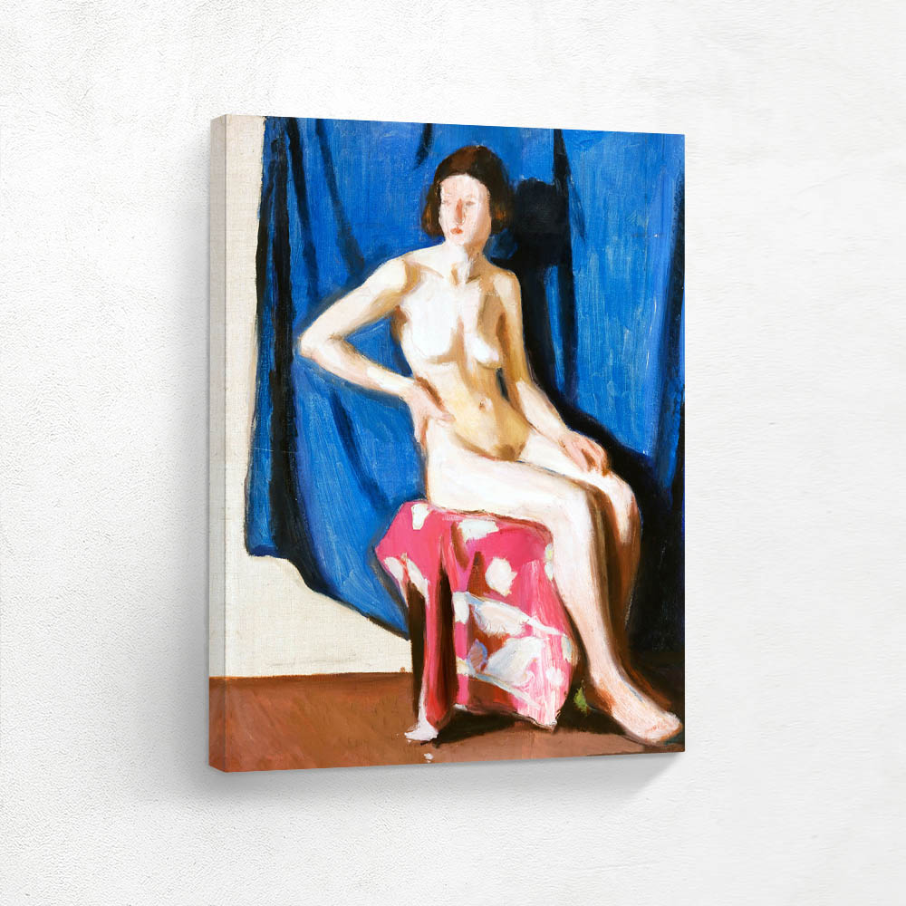 Seated female act right hand on hip