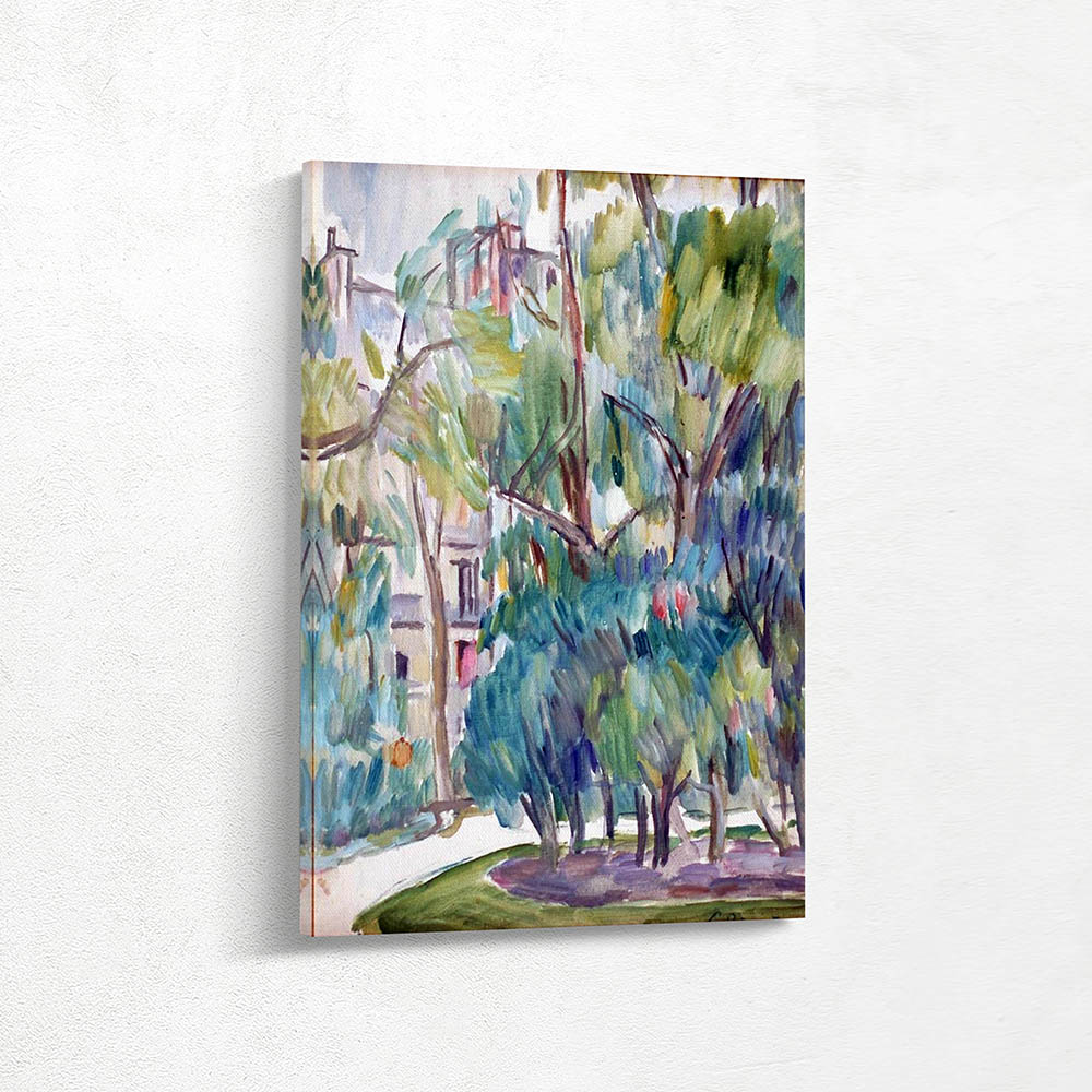 Landscape with trees