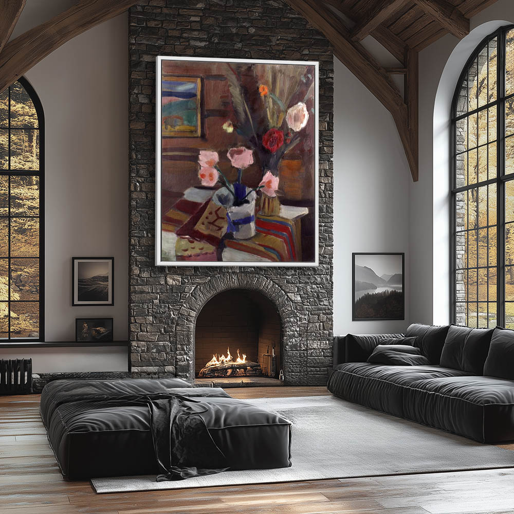 Still life with a picture - Image 4