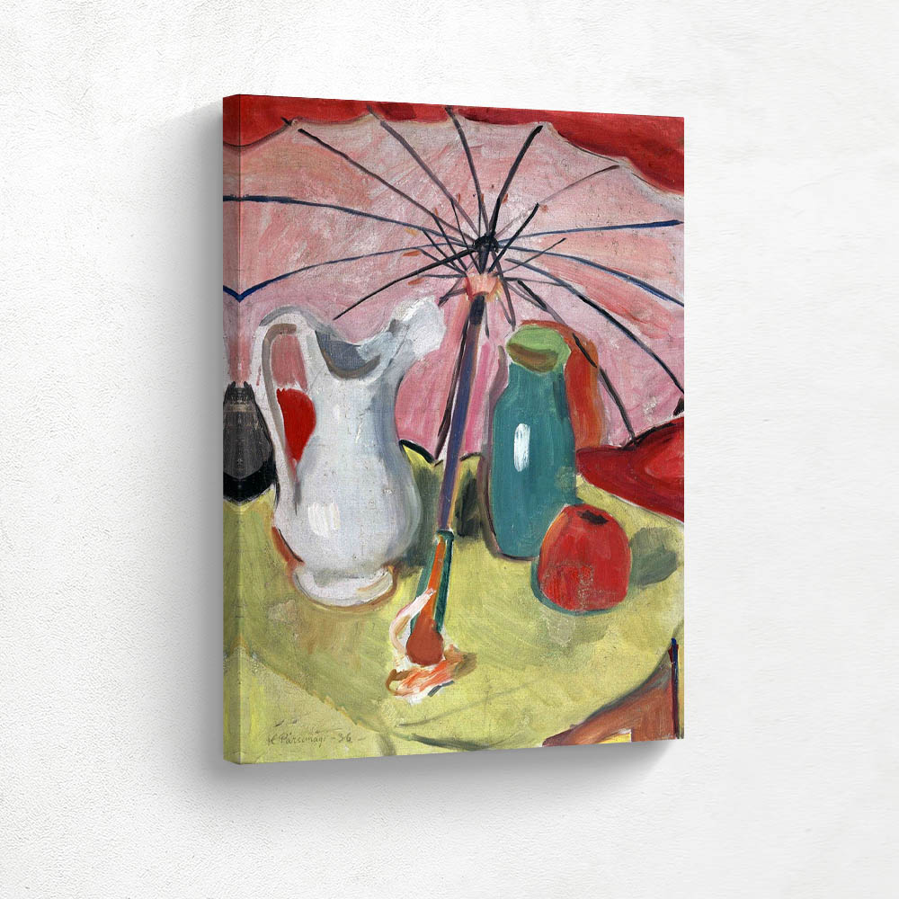 Still Life with Pink Sunshade